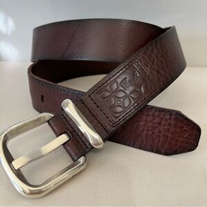 Fossil Brown Leather Belt